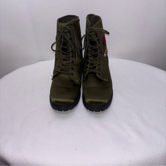 Etc! Love Lace Up Boots Size XL (10) - Picture 2 of 9